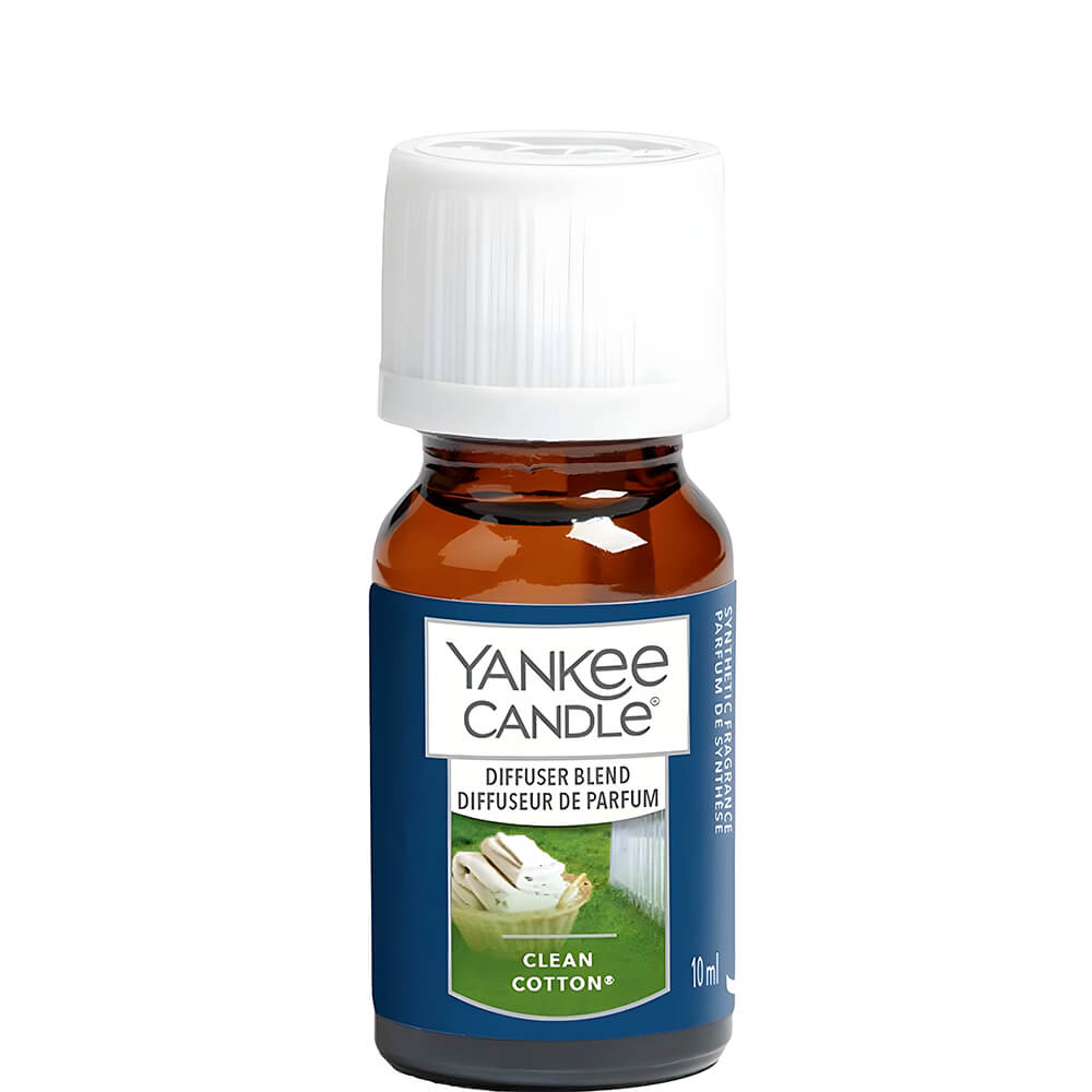 Yankee Candle Ultrasonic Aroma Oil 10ml Clean Cotton
