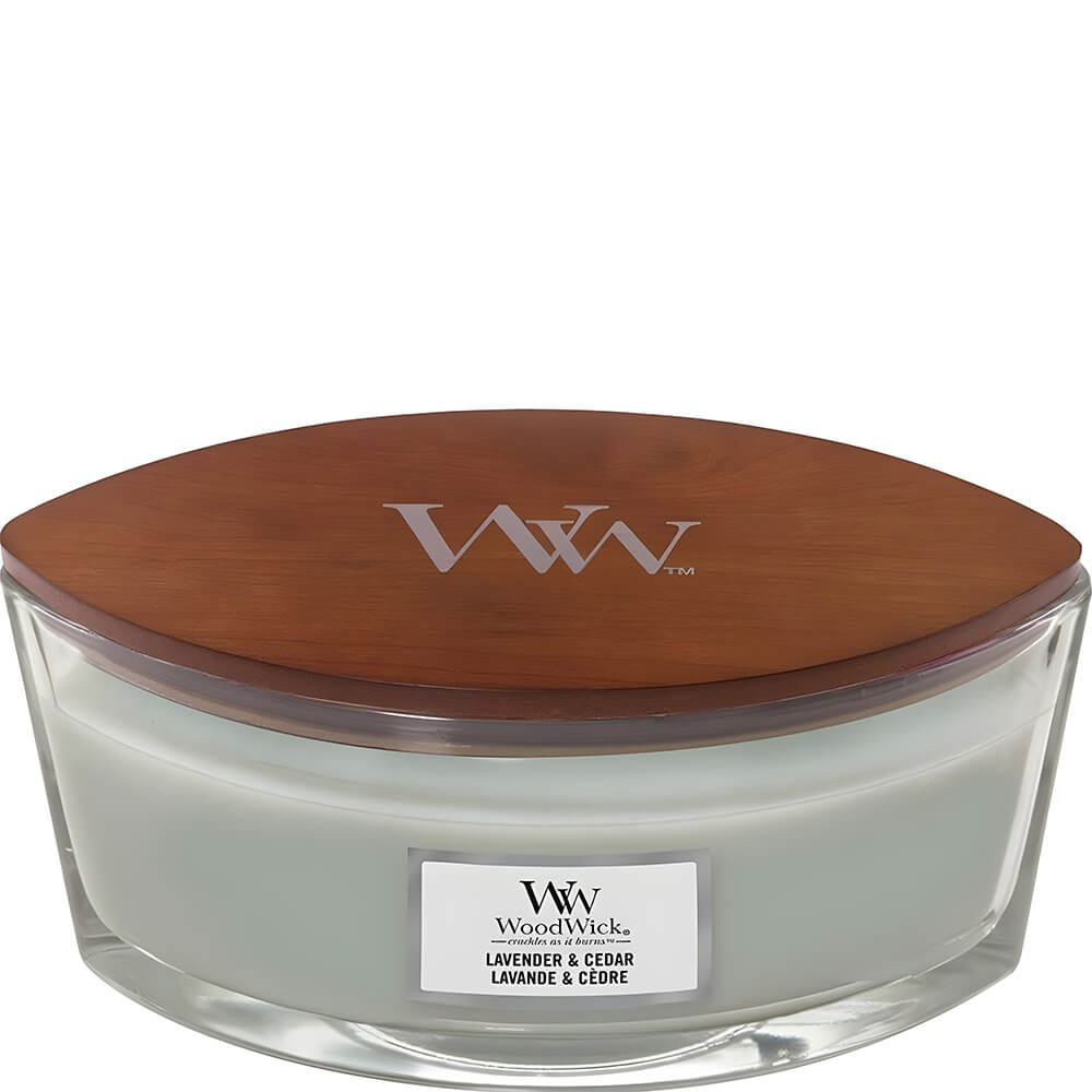Woodwick Lavender and Cedar Ellipse