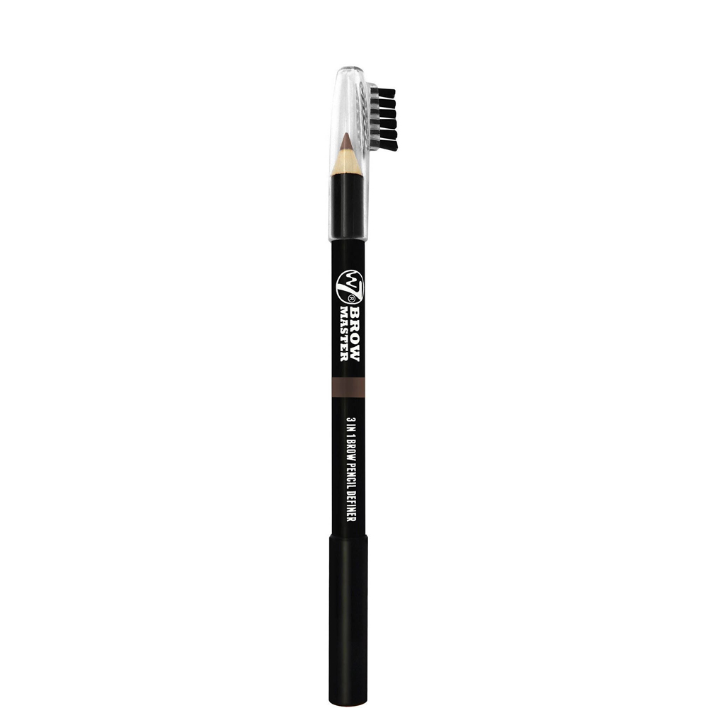 W7 Brow Master 3 in 1 Brow Pencil Definer - Brown